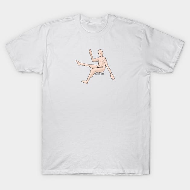 Floating Man T-Shirt by timgiroux